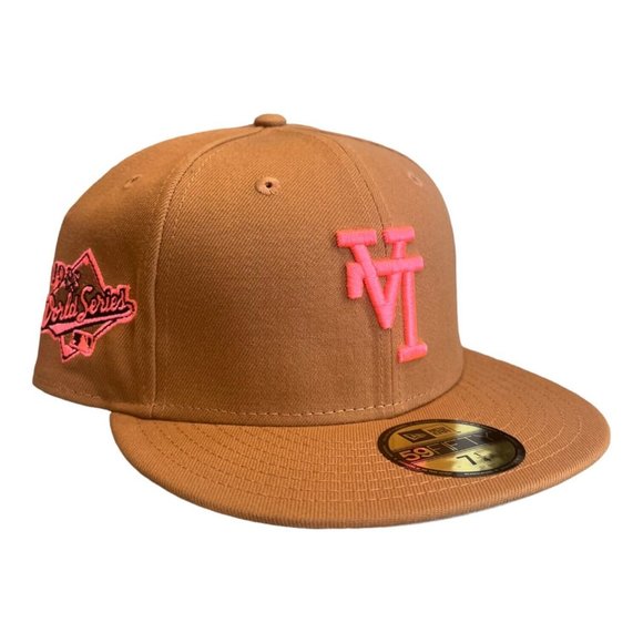 New Era Los Angeles Dodgers Upside Down Logo 59FIFTY Fitted Hat Cap - Picture 4 of 10